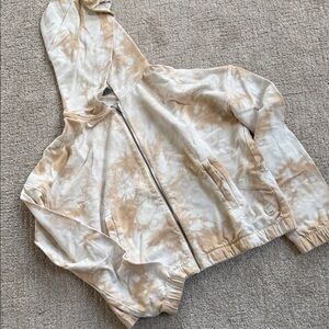 Vuori Tie-dye full zip hoodie size M